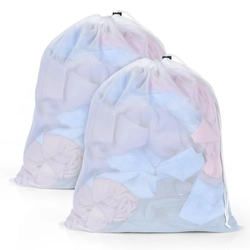 Offerta a tempo: OTraki Retina per Lavatrice 40 x 50 cm 2 Pezzi con Coulisse e Fibbia - 9% da 6.99 € a 6.38 €