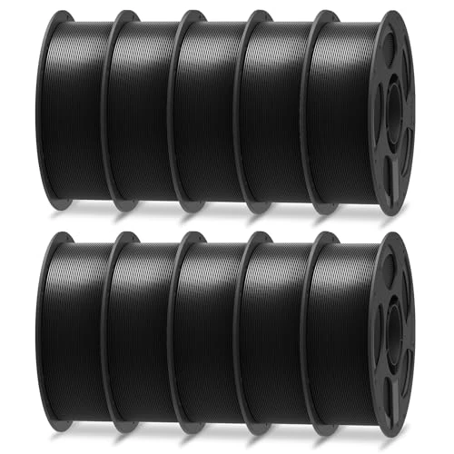Limited-time offer: ANYCUBIC PLA+ 3D Printer Filament 1.75mm, High Toughness 3D Printing Filament, Dimensional Accuracy +/- 0.02mm, Print with Most FDM 3D Printers, 10PCS Pearl Black from 96.99 £ to 82.44 £ (save 15%)