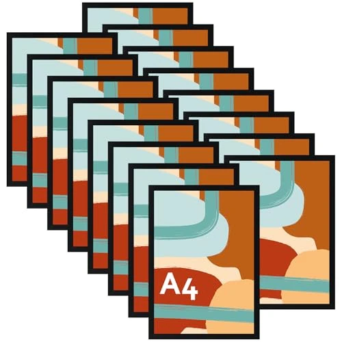 Oferta limitowana: Ditwis 16 ramek na zdjęcia A4, czarne, ramki DIN A4 na certyfikaty, dokumenty, dzieła sztuki i zdjęcia, nowoczesne ramki na zdjęcia do salonu, sypialni i biura z 194.70 zł na 194.70 zł (oszczędź 0.00%)