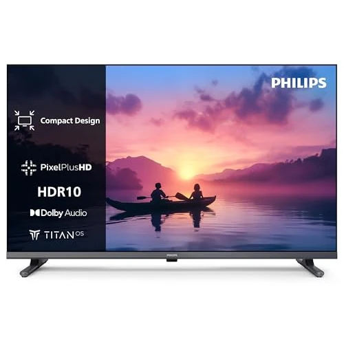 Oferta ograniczona: Philips 32PFS6000 2K HD LED Smart TV - 32-calowy wyświetlacz z Pixel Plus, platforma Titan OS i dźwięk Dolby Digital, kompatybilny z Alexa i Google Voice Assistant z 727.00 EUR na 727.00 EUR (znizka 0%)