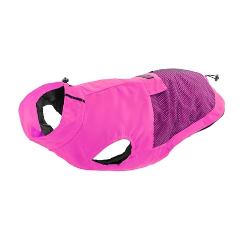 Limited-time offer: Record - Waterproof Windproof Coat for Dogs Comfortable with Elastic Bands for Legs and Adjustable Neck Grip | XS, Fuchsia, Back Length 30 cm from 22.87 GBP to 22.87 GBP (save 0%)