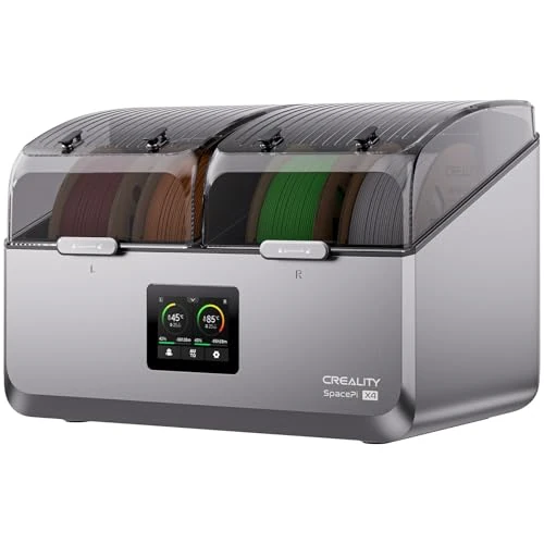 Offerta a tempo: Creality Space Pi X4 Filament Dryer, 4 Bobine & Doppia Camera Riscaldante, 200W PTC (85°C), 360° Riscaldamento, Essiccazione Rapida, Stoccaggio Anti-Umidità per PLA PETG TPU ABS 1,75/2,85 mm - 0.00% da 199.00 € a 199.00 €