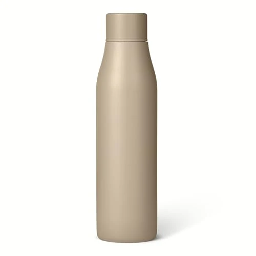 Offerta a tempo: Amazon Basics Borraccia Termica in Acciaio Inox, 592ml, Senza BPA, Grigio Lino - 37% da 21.01 € a 13.19 €