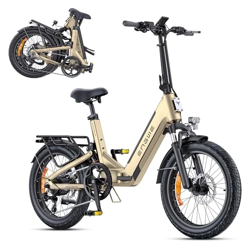 Oferta limitada: ENGWE Bicicleta Electrica con App, Batería ebike 48V 13.5Ah hasta 135km, Sensor de par y Frenos Hidráulicos, Neumáticos 20 * 3.0, 2 Horas de Carga (Amarillo) de 1399.00 € a 1399.00 € (ahorro 0.00%)