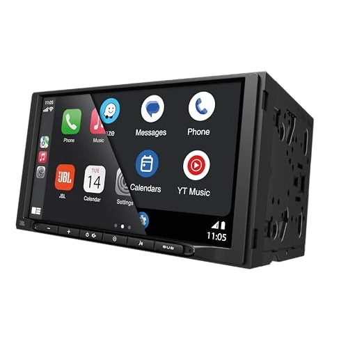 Offerta a tempo: JBL Legend 700 autoradio 2-DIN multimediale, schermo touchscreen 7 pollici, Apple CarPlay & Android Auto wireless, Bluetooth, 4x50 W, preout 4V, FLAC, equalizzatore parametrico - 5% da 329.00 € a 311.22 €