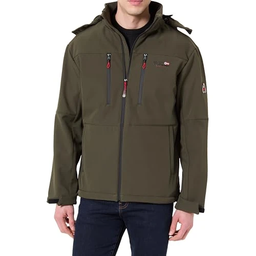 Oferta limitada: Geographical Norway Timmexama_Men Softshell Hombre, Caqui, XL de 30.02 € a 30.02 € (ahorro 0.00%)