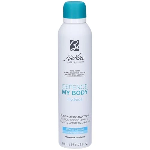 Offerta a tempo: BioNike - Defence My Body, HydraOil Olio Spray Idratante 24h, Azione Emolliente, Texture Leggera e Non-Oil, 200ml - 56% da 17.90 € a 7.87 €