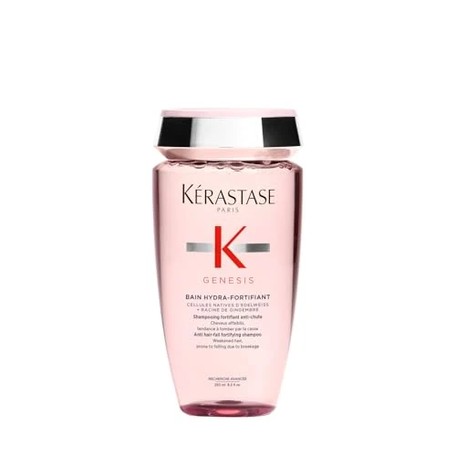 Kérastase, Genesis, Shampoo Professionale Fortificante per Capelli Indeboliti, Capelli Sani e Forti, Con Cellule Native di Stella Alpina e Radice di Zenzero, Bain Hydra-Fortifiant