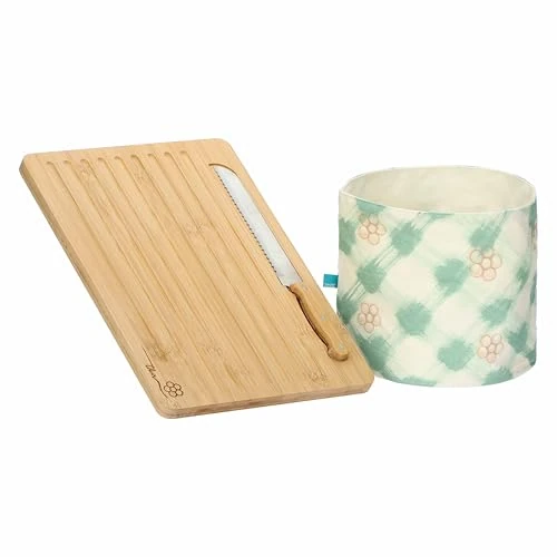 Offerta a tempo: THUN - Set Tagliere in Legno e Sacchetto Porta Pane — 51% da 36,90 € a 17,99 €