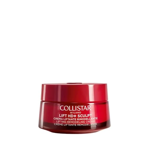Collistar Lift HD+ Sculpt Lifting Cream, Anti-Ageing Face and Neck Cream, Instant Lifting Effect, Silicone-Free, Sweat-Resistant, Also for Sensitive Skin, 50 ml