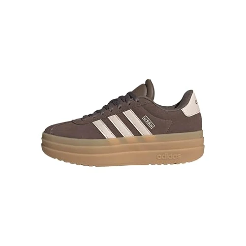 adidas Uniseks - dzieci VL COURT BOLD SHOES JUNIOR, earth strata/wonder quartz/GUM 3, 39 1/3 EU