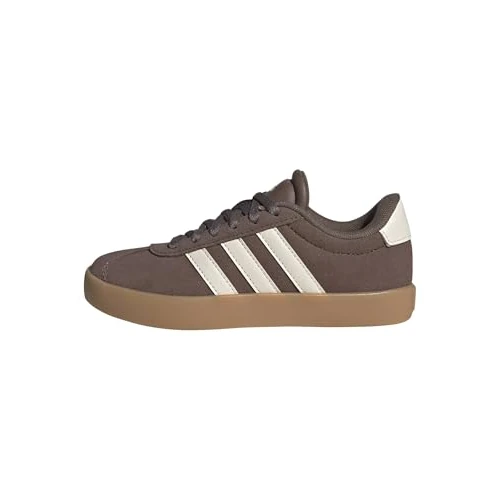 Oferta limitada: adidas Unisex niños VL Court 3.0 Kids Shoes, Earth Strata/Chalk White/Gum 3, 35 EU de 50.00 € a 44.99 € (ahorro 10%)