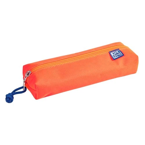 Oferta limitowana: Oxford, Favorit średni okrągły piórnik na długopisy, 1 komora z zamkiem błyskawicznym, 7 x 21 l x wys. 4 cm, neonowy pomarańczowy z 45.76 zł na 45.76 zł (oszczędź 0.00%)