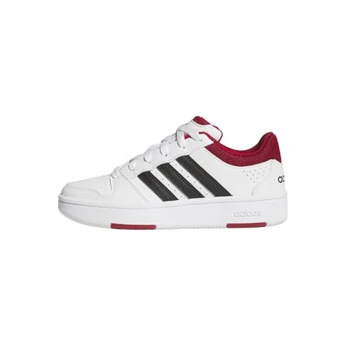 Zeitlich begrenztes Angebot: adidas Unisex Kinder Hoops Classic J Shoes, FTWR White/Core Black/Team Victory Red, 35.5 EU von 40.00 € auf 32.99 € (18% Rabatt)