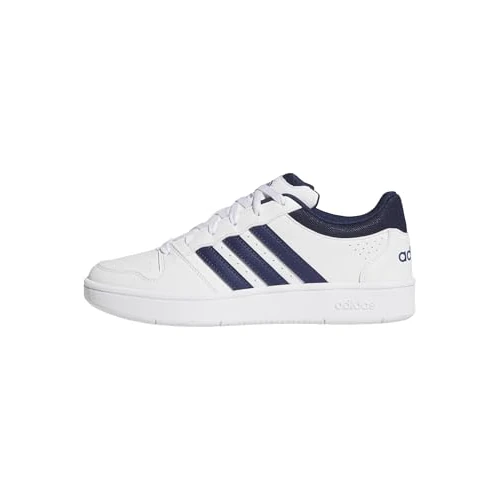 Limited-time offer: adidas Men's Hoops Classic Shoes, FTWR White/Dark Blue/Orbit Grey, 10 UK from 55.00 £ to 46.20 £ (save 16%)