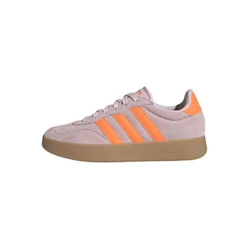 adidas Women's BARREDA Shoes, Clear Pink/Lucid Orange/Gum 3, 9 UK