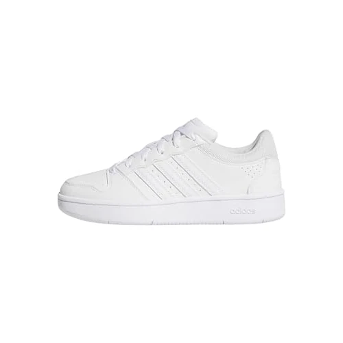 Offre limitée : adidas Femme Hoops Classic Shoes, FTWR White/FTWR White/Core Black, 36 2/3 EU de 65.00 € à 41.38 € (36% de remise)
