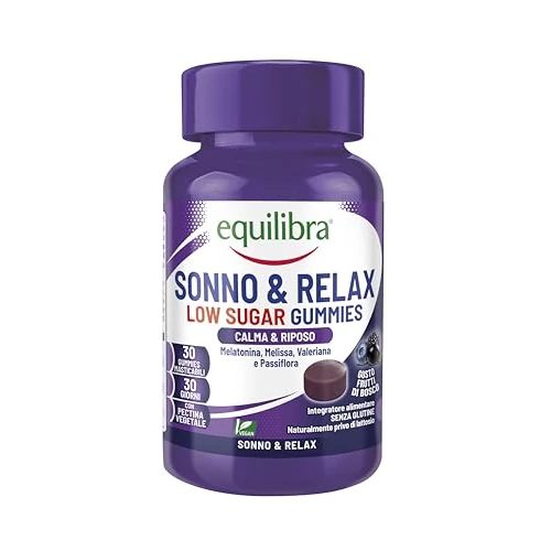 Offerta a tempo: Equilibra, Melatonina in Gummies Low Sugar — 18% da 9,90 € a 8,10 €