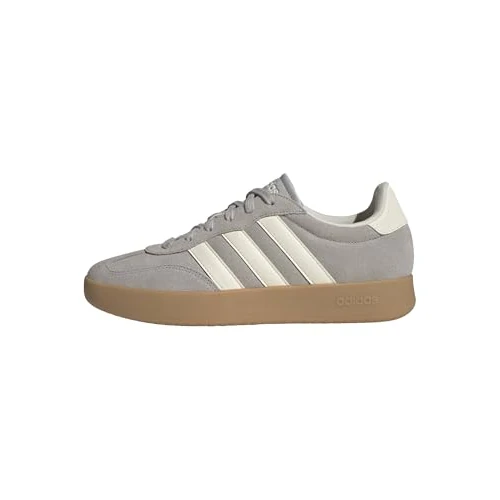 adidas Hombre BARREDA Shoes, Grey Two/Cream White/Gum 3, 36 2/3 EU