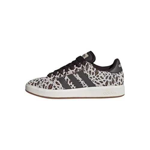 Limited-time offer: adidas Women's Grand Court Base 00s Shoes, Crystal Linen/Aurora Coffee/core White, 4 UK from 55.00 £ to 38.50 £ (save 30.0%)
