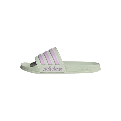 adidas uniseks-volwassene Adilette Shower Slides sandalen, Linnen Green Bliss Lila Bliss Lila, 37 EU