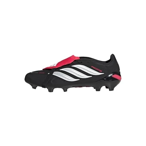 Offerta a tempo: adidas Unisex League Fold-Over Tongue Firm Ground Football Boots Shoes, Core Black/Ftwr White/Lucid Red, 39 1/3 EU - 41% da 95.00 € a 56.06 €