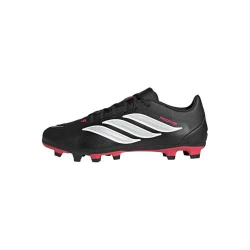Offerta a tempo: adidas Unisex Club Firm Ground/Multi Ground Football Boots Shoes, Core Black/Ftwr White/Lucid Red, 43 1/3 EU - 33% da 60.00 € a 39.99 €