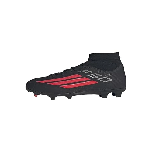 Oferta limitada: adidas Unisex Adulto F50 League Mid Cut Firm Ground/Multi Ground Football Boots, Core Black/Lucid Red/Core Black, 36 2/3 EU de 95.00 € a 55.67 € (ahorro 41%)