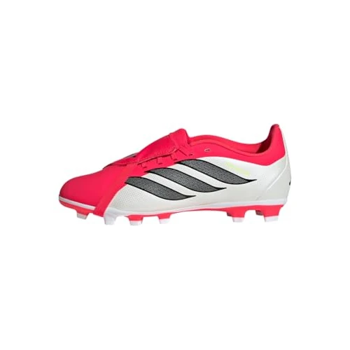 Offerta a tempo: adidas Unisex - Bambini e Ragazzi Predator Club Fold-Over Tongue Firm Ground/Multi Ground Football Boots Kids, Lucid Red/Core Black/Ftwr White, 33 EU - 40% da 55.00 € a 32.90 €