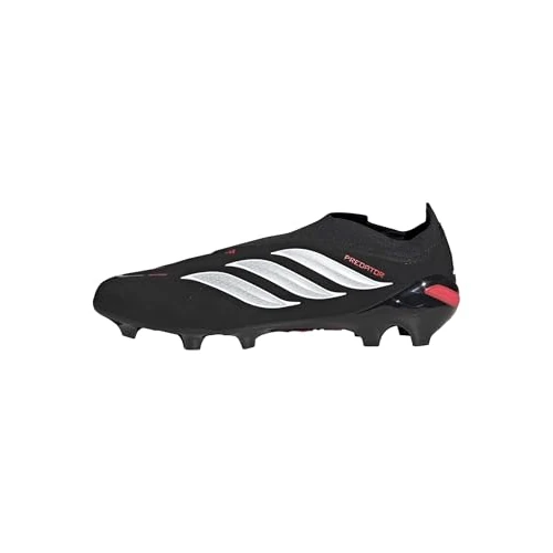 Offre limitée : adidas Mixte Predator League Laceless Firm Ground Football Boots Shoes, Core Black/FTWR White/Lucid Red, 43 1/3 EU de 95.00 € à 61.90 € (35% de remise)