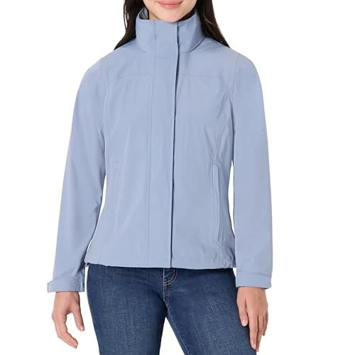 Offerta a tempo: Amazon Essentials Impermeabile Leggero Ripiegabile con Cappuccio, Vestibilità Comoda Donna, Azzurro Opaco, XL - 0.00% da 32.29 € a 32.29 €