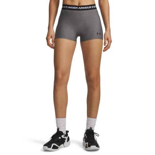 Limited-time offer: Under Armour Womens HeatGear Shorty Shorts Gray XXL from 27.00 £ to 14.21 £ (save 47%)