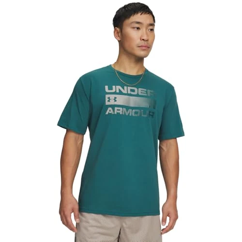 UA Team Issue Wordmark SS – Vert Rack/Vert Arden – Taille 4XL