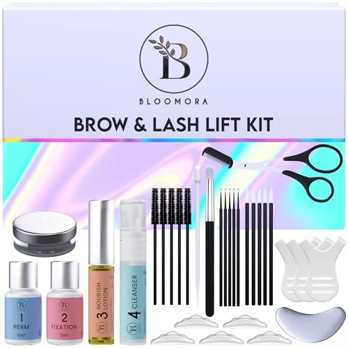 Tijdelijke aanbieding: Wimperliftset, Brow Lift Wenkbrauwset, 15 toepassingen, gaat 6-8 weken mee, 2-in-1-oplossing, DIY-permanentkit voor wimpers en wenkbrauwen, Lash Lift, Wimperlift van 20.67 EUR naar 20.67 EUR (korting 0%)