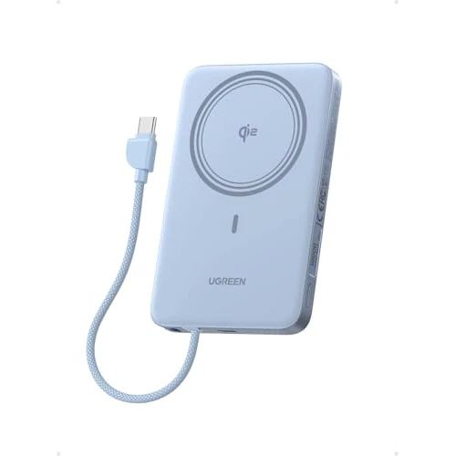 Offerta a tempo: UGREEN MagFlow Air Qi2 15W Batteria Esterna Ultrasottile 10000mAh USB C 30W - 29% da 69.99 € a 49.99 €
