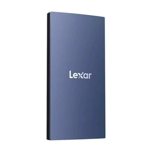 Limited-time offer: Lexar ES3 External SSD 1TB, USB3.2 Gen2 Portable SSD, PSSD up to 1050MB/s Read, 1,000MB/s Write, External Solid State Drive Compatible with iPhone15 Series/Mac/PS5/XBOX/Laptop/PC (Blue) from 149.99 £ to 149.99 £ (save 0.00%)