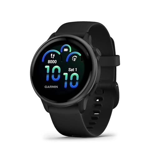 Offre limitée : Garmin vívoactive 6 - Montre connectée avec GPS Forme & santé avec écran Ultra-Lumineux - Gray avec boîtier Noir - Boîtier 42 mm de 244.00 € à 231.80 € (5% de remise)