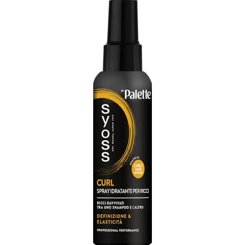 Offerta a tempo: Syoss Palette Curl Spray Idratante Per Ricci 150 ml - 16% da 4.69 € a 3.95 €