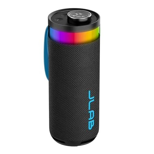 Limited-time offer: JLab, Go Party, Portable Bluetooth Speaker, Waterproof RGB LED, Midnight Black from $31.49 to $25.64 (save 19%)