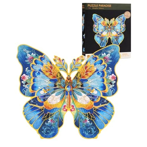 Tijdelijke aanbieding: ROBOTIME Houten puzzels, modellen voor volwassenen, educatieve puzzels voor jongeren, voor verjaardag, kinderdag of Kerstmis (Morpho Helena) van 22.95 EUR naar 22.95 EUR (korting 0%)