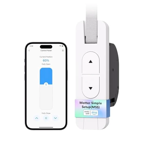 Limited offer: Meross Matter Electric Roller Blind Tape, Motor for WiFi Blind Picker Tape, Maximum Load: 45 kg, Compatible with Apple HomeKit Siri, Alexa and Google Assistant from 149.99 EUR to 132.06 EUR (save 12%)