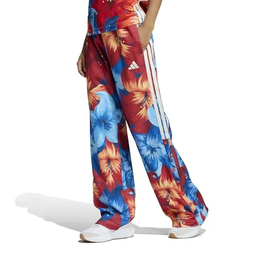 Oferta limitada: adidas Donna x Farm Rio House of Tiro Track Pants, Light Blue/Tactile Red/Cream White, L de 64.90 € a 64.90 € (ahorro 0.00%)