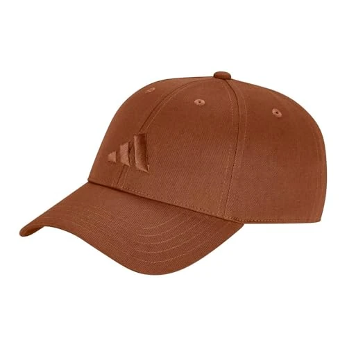 adidas Unisex - Adulto Baseball Cap Cotton New Logo, Dusky Bronze/Dusky Bronze, M-L