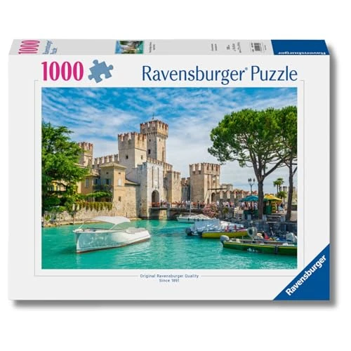 Offerta a tempo: Ravensburger - Puzzle 1000 Pezzi Lago Di Garda, Puzzle Per Adulti 70x50cm - 12% da 16.95 € a 14.86 €