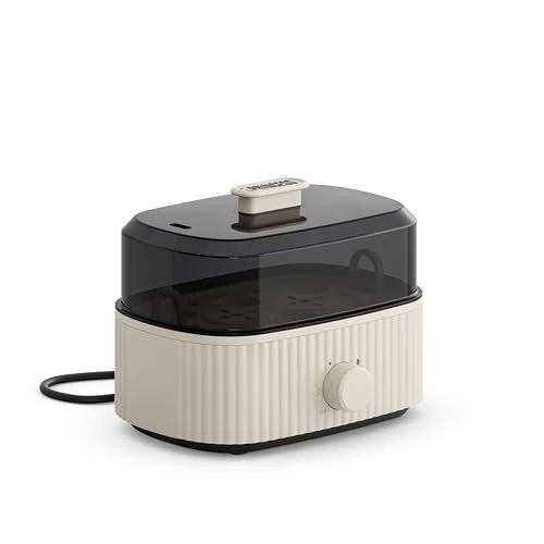 Tijdelijke aanbieding: Princess Eierkoker, Capaciteit 6 Eieren, 300W, Maatbeker voor Zacht/Middel/Hard, Automatische Uitschakeling, BPA-vrij, Stoomdeksel, Verwijderbare Tray, Makkelijk Schoon, 262047 van 21.99 € naar 19.47 € (11% korting)