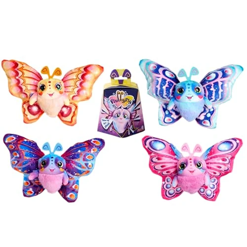 Offre limitée : Simba 105951575 – Fluffyfly Papillon à Gonfler (30 cm) – Doudou Gonflable avec Yeux Arc-en-Ciel et Effet Surprise – Peluche Douce pour Enfants à Partir de 3 Ans de 14.99 € à 11.56 € (23% de remise)