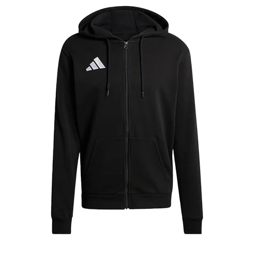 Oferta limitada: adidas Uomo Entrada26 Full Zip Hoodie, Black/White, 3XL de 43.99 € a 43.99 € (ahorro 0.00%)