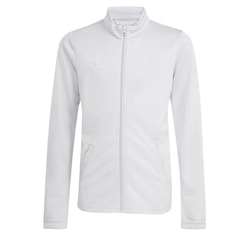 Zeitlich begrenztes Angebot: adidas Unisex Kinder Entrada26 Track Kids Sweatshirt, Team Light Grey/White, 9-10 Years von 26.93 € auf 26.93 € (0.00% Rabatt)