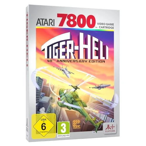 Zeitlich begrenztes Angebot: Tiger Heli (Atari 2600+/7800+/7800) Cartridge von 29.99 € auf 28.40 € (5% Rabatt)