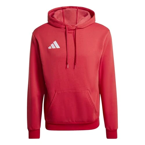 Limited-time offer: adidas Men's Entrada26 Hoodie Sweatshirt, team power red 2/white, M Extra Tall from 16.10 £ to 16.10 £ (save 0.00%)
